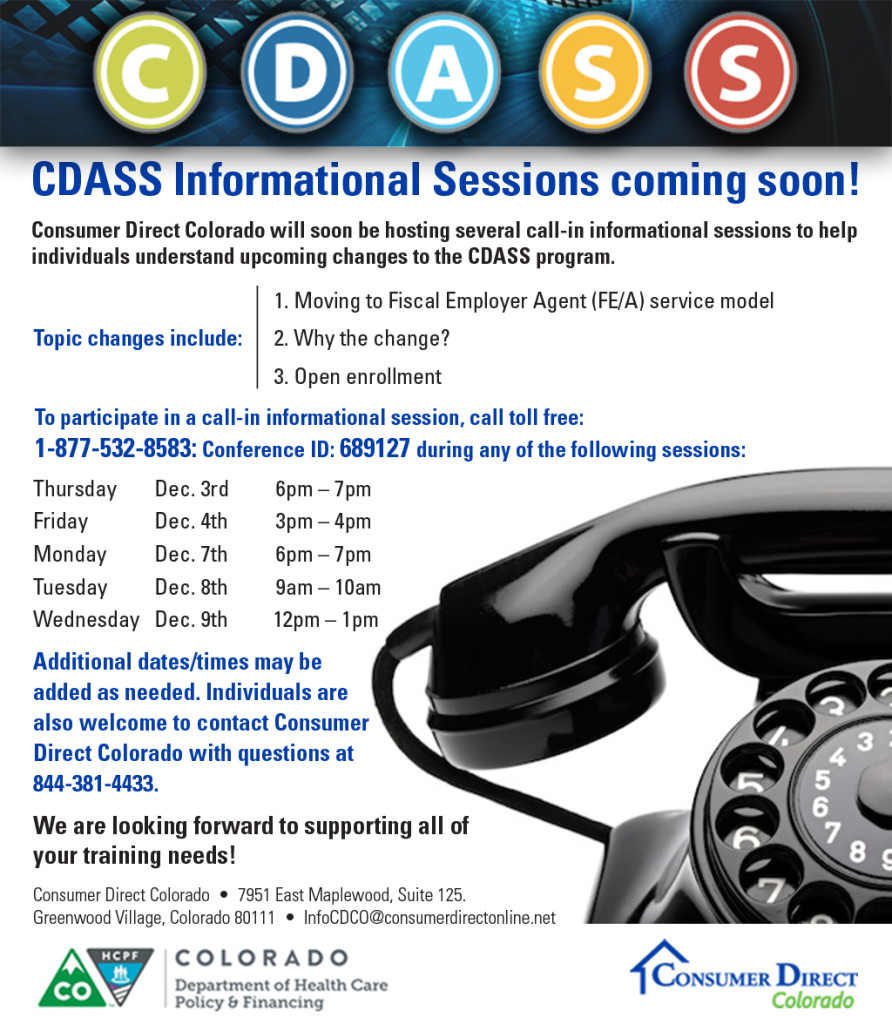 CDASS Informational Session Dates Image
